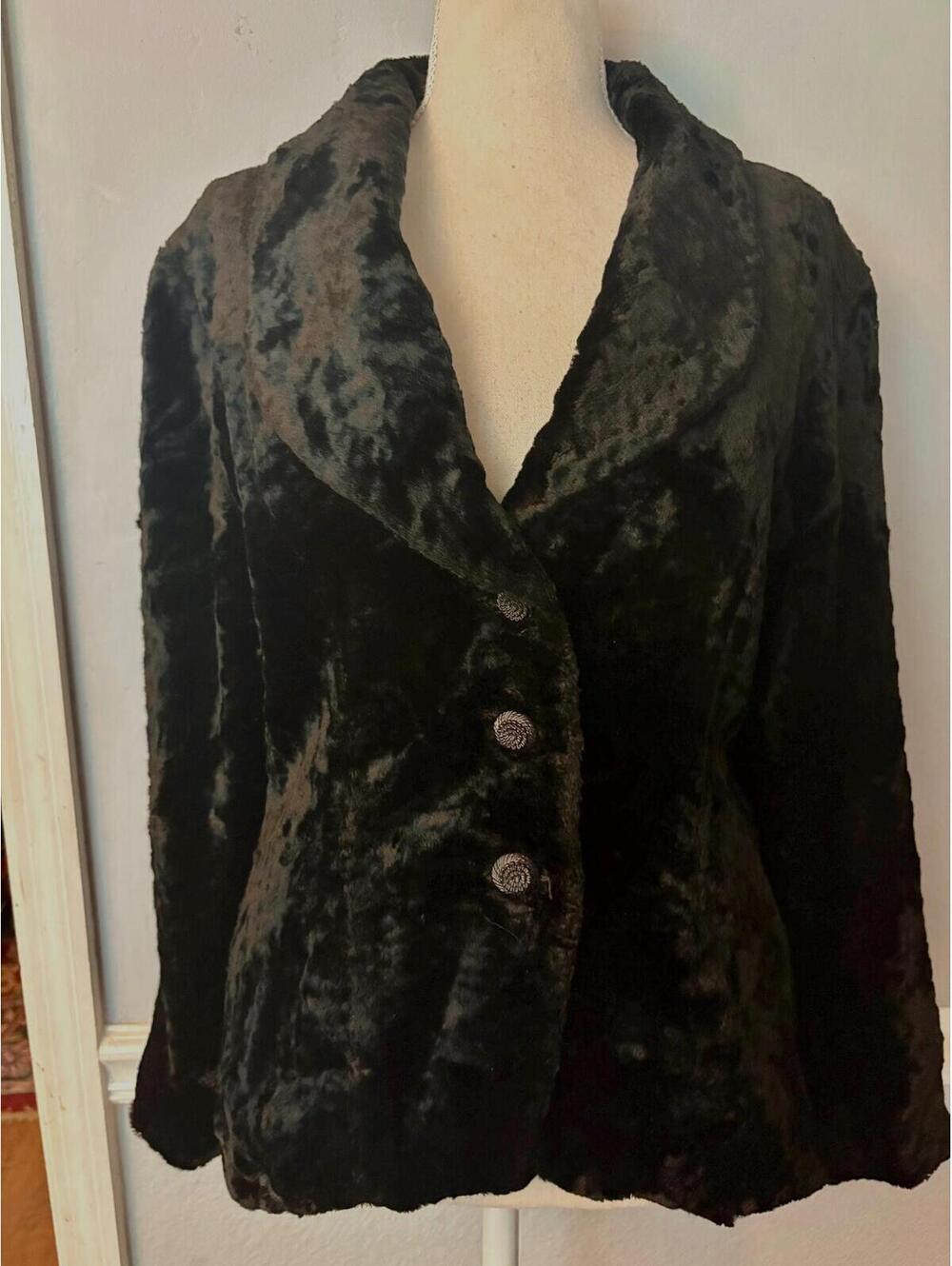 Vintage 1980’s Crushed Velvet Stevie Nicks inspired by designer Martin McCrea